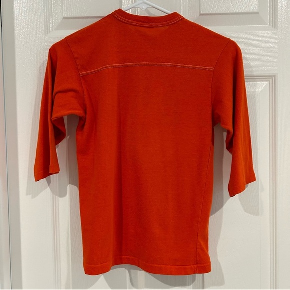 VTG 80's University of Florida Gators Kids 3/4 Sleeve Shirt Sz 8/10 Orange Tee - Picture 3 of 4
